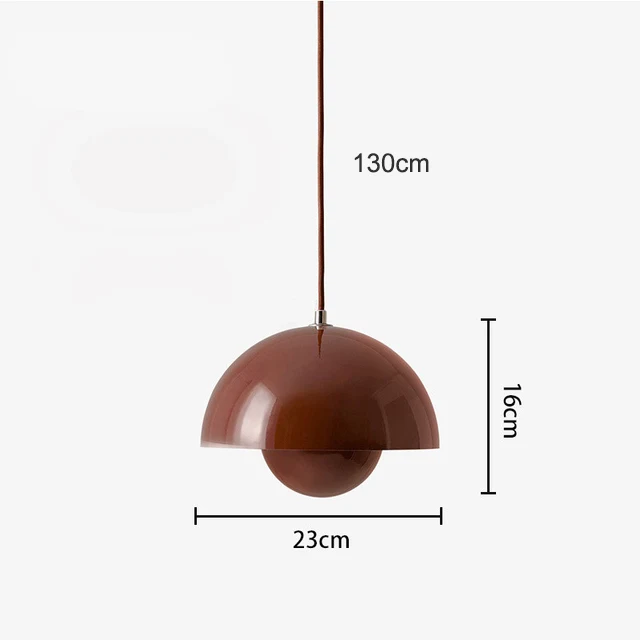 Moderne Glaskugel-Hängeleuchte mit vielseitigem Stil – Chromafil