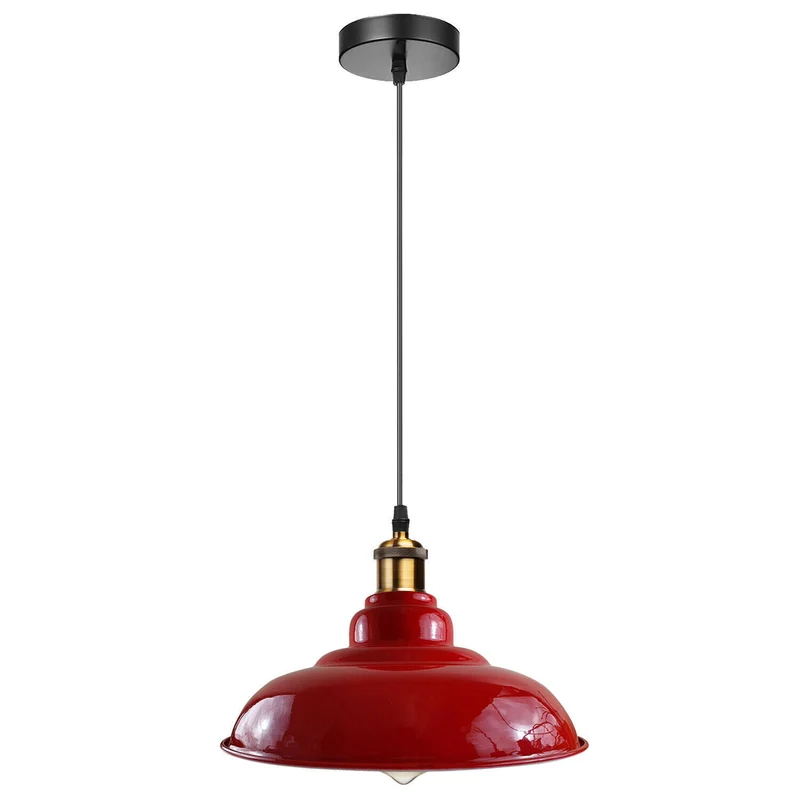 Buntes Pendelleuchten-Set mehrere Stile im Industrie Design 2m ~2806