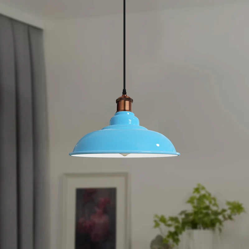 Buntes Pendelleuchten-Set mehrere Stile im Industrie Design 2m ~2806