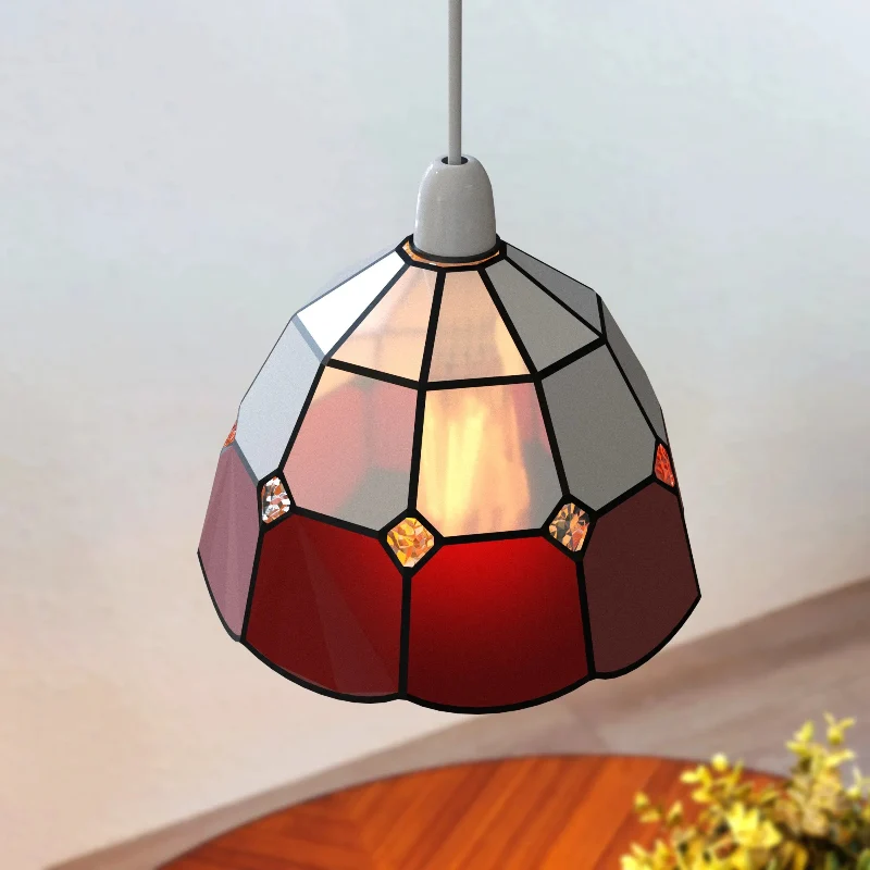 Bunte lampenschirme | glas | Ø 16cm | tiffany lampe~2747