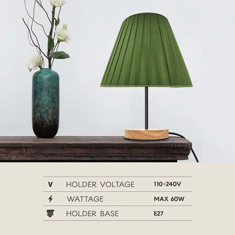 Modern 60W Tischlampen Mit Coolie Lampenschirm~2746