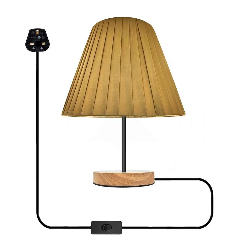 Modern 60W Tischlampen Mit Coolie Lampenschirm~2746