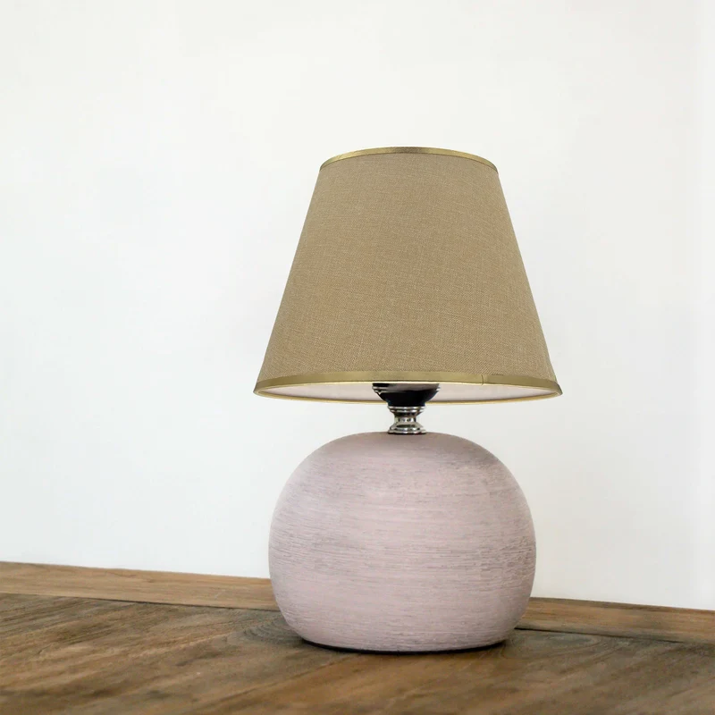 Moderner Coolie-Lampenschirm aus Stoff - E27~2744
