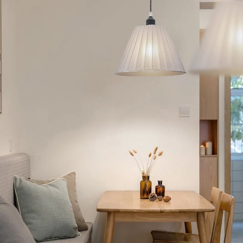 Pendelleuchte decke home decor | Weiß | Ø28cm|E27~2745
