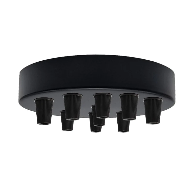 LEDSONE 9-fach Deckenbaldachin Metall - DIY Pendelleuchte ~2689