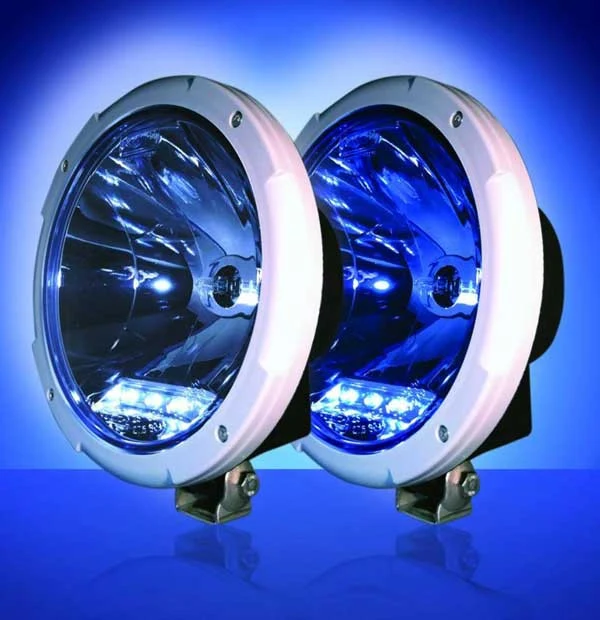 Runder Fernscheinwerfer mit LED Standlicht / Boreman ANGEBOT!