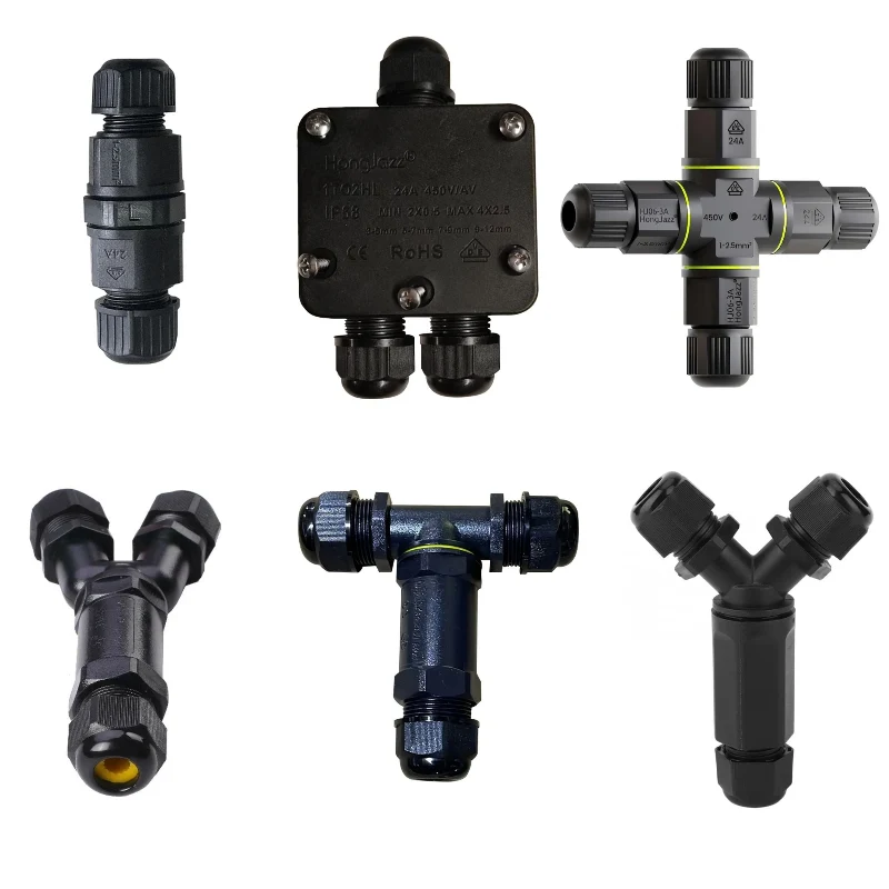 Wasserdichte Kabelverbinder und Anschlussdosen IP68 ~2730