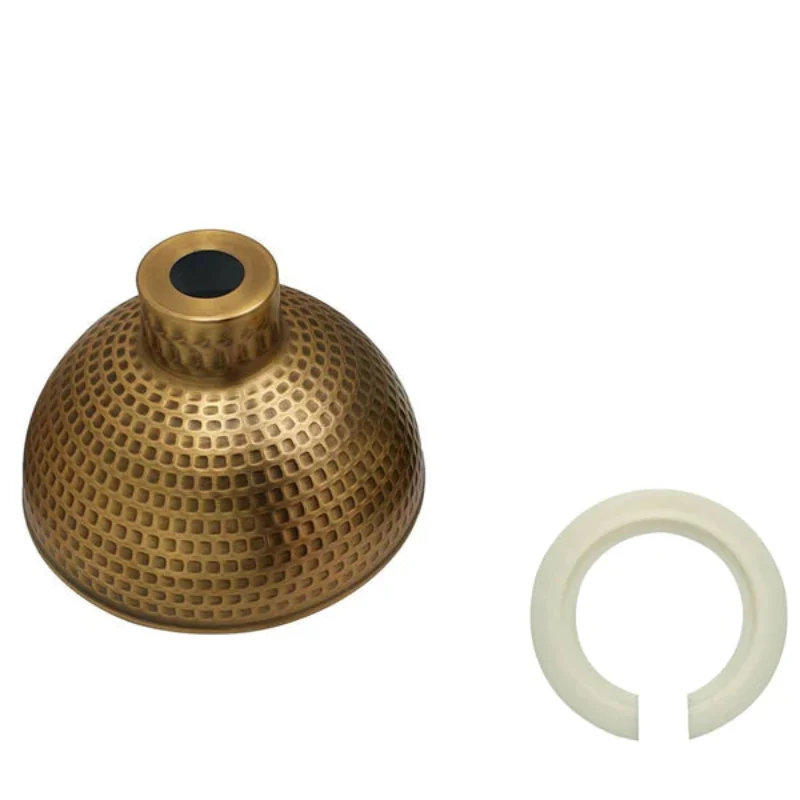 Lampenschirm Industrial – Gehämmertes Metall, 26cm, 5 Farben ~2726