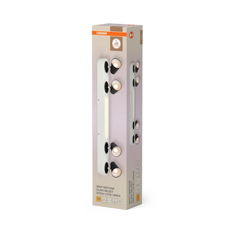 OSRAM DECOR SPOT NEPTUNE Deckenleuchte, 27W, 1.335lm, weiß