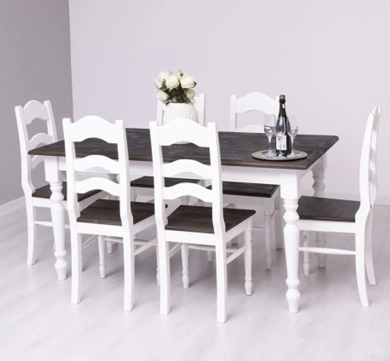 Casa Padrino Esstisch im Landhausstil, 210 x 90 x 78 cm