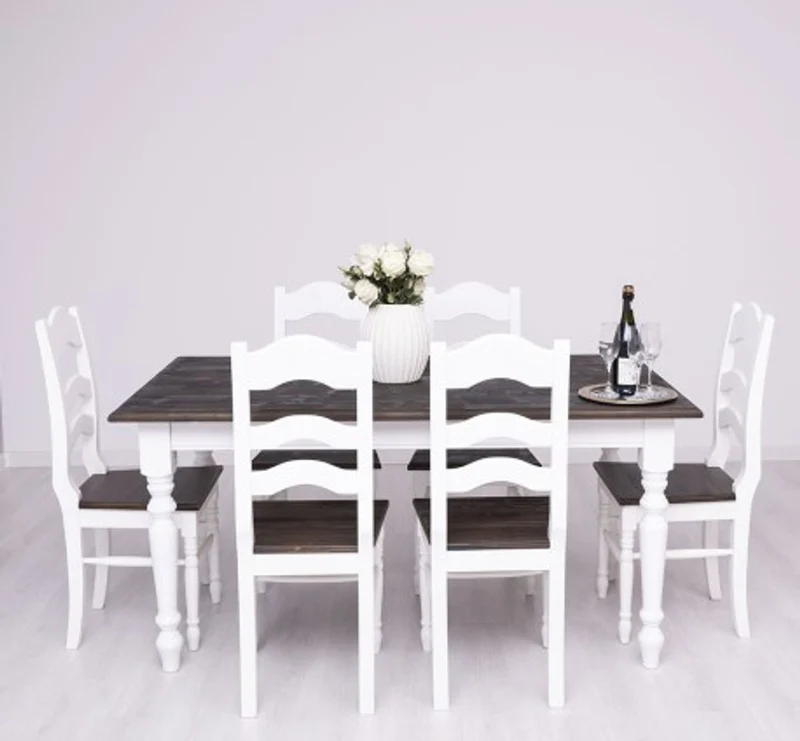Casa Padrino Esstisch im Landhausstil, 210 x 90 x 78 cm