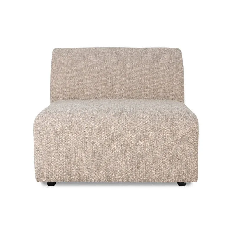 Modulares Sofa Element Jax Boucle Taupe - HKliving