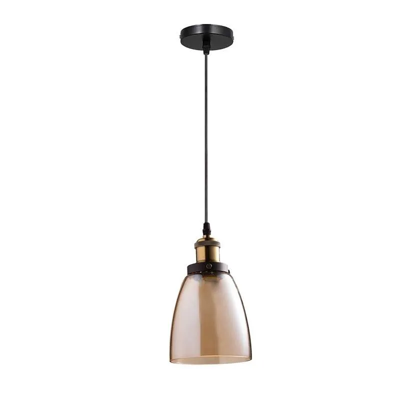 Moderner E27 Leuchte Glas für Pendelleuchte Hängelampe~2602
