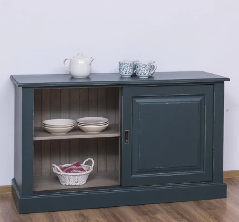 Casa Padrino Sideboard im Landhausstil mit 2 Schiebetüren, 135 x 48 x 78 cm