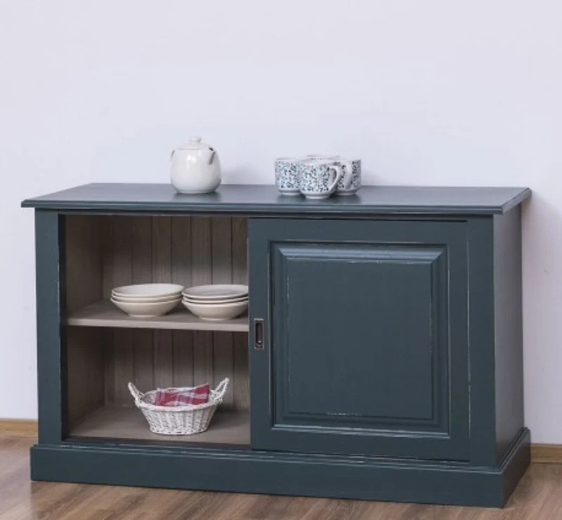 Casa Padrino Sideboard im Landhausstil mit 2 Schiebetüren, 135 x 48 x 78 cm