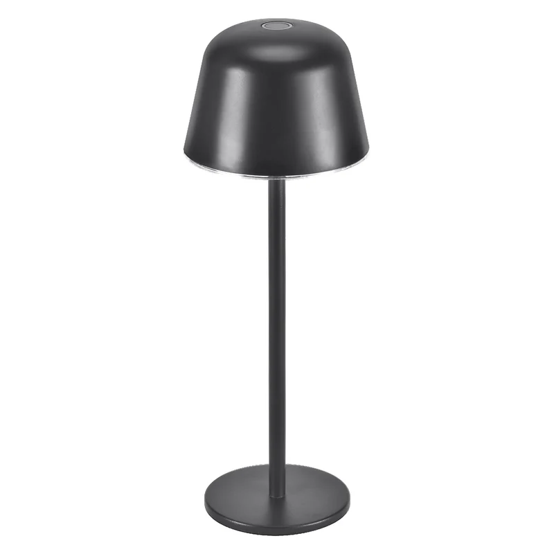OSRAM ENDURA STYLE TABLE Außenleuchte, 2,5W, 200lm, dunkelgrau, Tischleuchte, wiederaufladbarer Akku, IP54 Schutzklasse, stufenloses Dimmen, Lichthelligkeits-Memory-Funktion