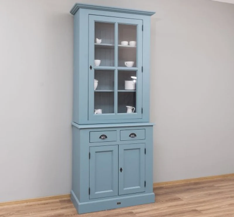 Casa Padrino Sideboard im Landhausstil mit 2 Türen, 96 x 47 x 225 cm