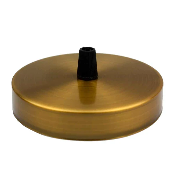 Metall Deckenrosette 100mm zum Aufhängen von Kronleuchtern~1035