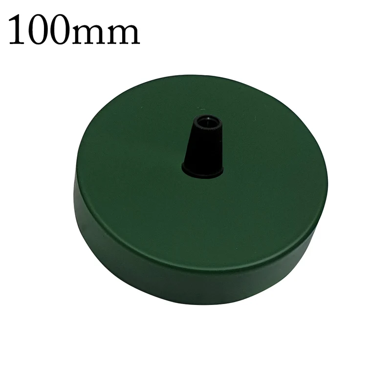 Metall Deckenrosette 100mm zum Aufhängen von Kronleuchtern~1035