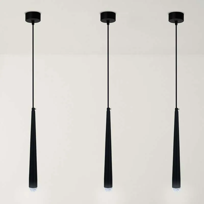 Moderne konische LED Aluminium Pendelleuchte/Industriebeleuchtung, Hängelampe für Wohn- und Esszimmer~2636