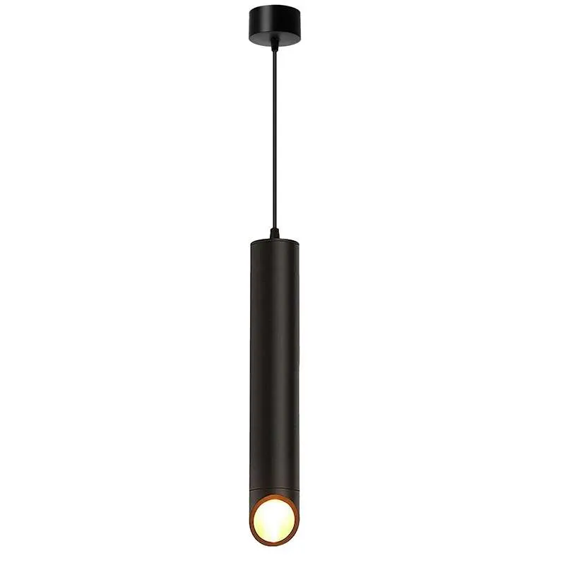 LEDSONE Hängelampe Schwarz Geriffelter Metallschirm ~2593