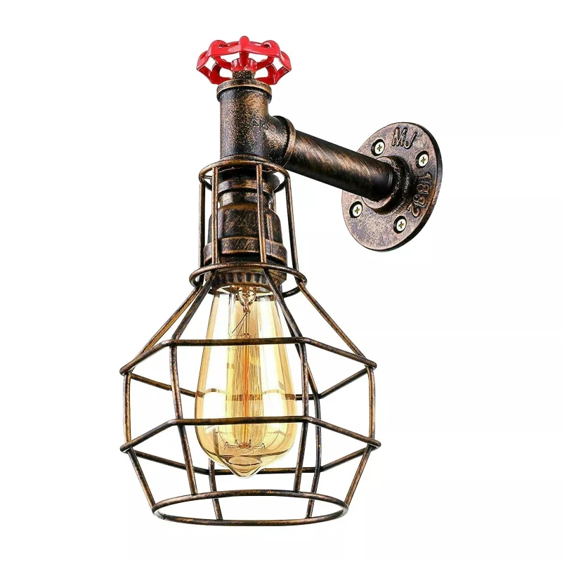 Retro Wandleuchte Innen: Lampen & Leuchten Ø 20 cm |E27~2388