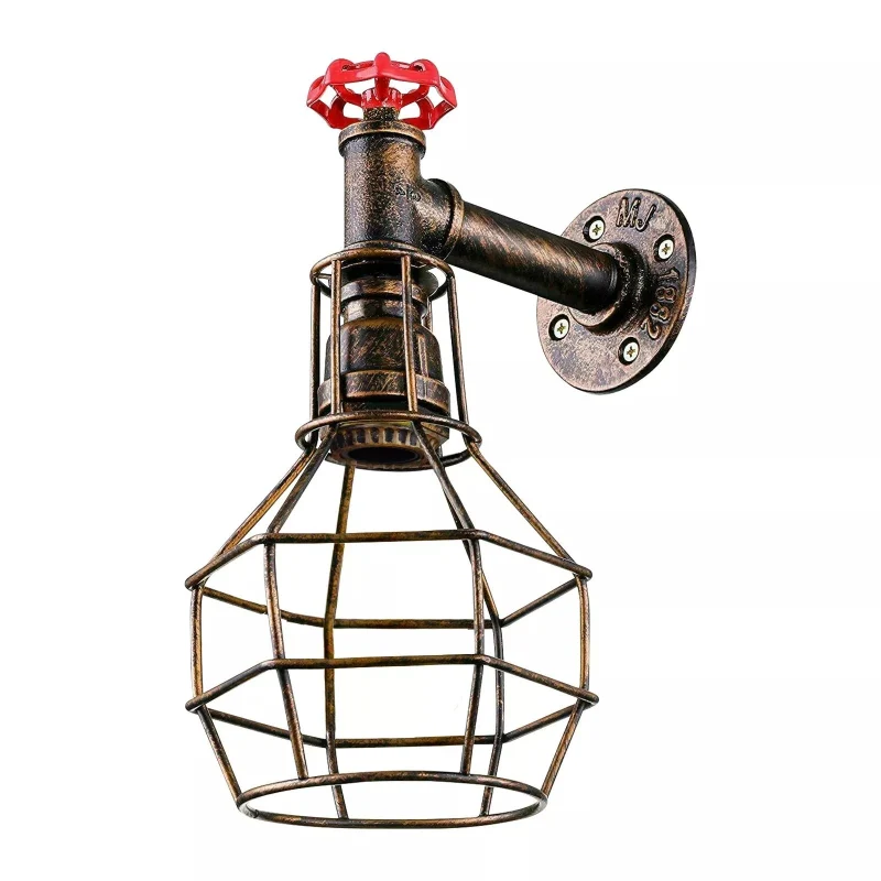 Retro Wandleuchte Innen: Lampen & Leuchten Ø 20 cm |E27~2388
