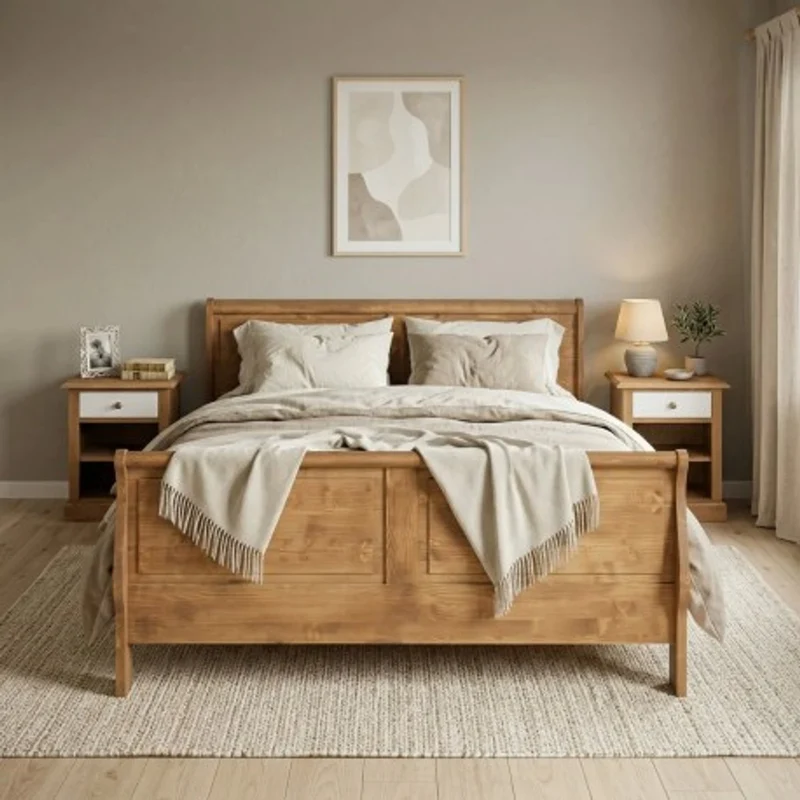 Casa Padrino Möbel Set im Landhausstil, 160 x 200 x 21 cm
