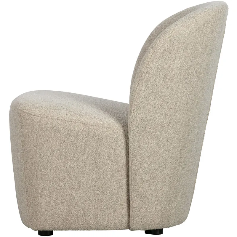 Lofty Sessel Stoff Bouclé Naturel - VT Wonen