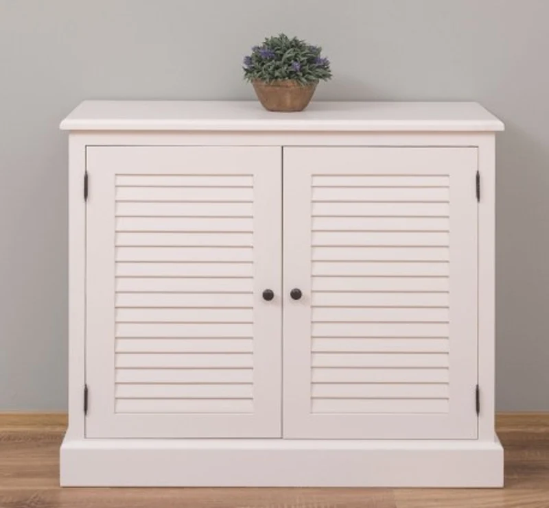 Casa Padrino Sideboard im Landhausstil mit 2 Türen, 108 x 37 x 90 cm