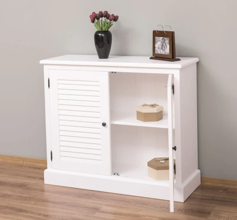 Casa Padrino Sideboard im Landhausstil mit 2 Türen, 108 x 37 x 90 cm