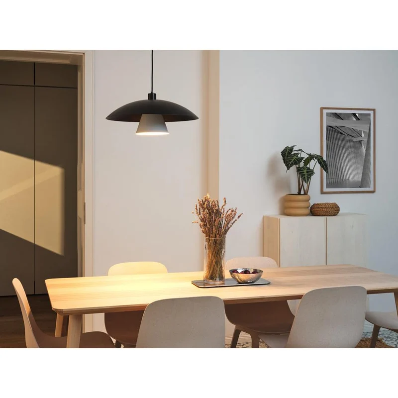 OSRAM DECOR Flying Mushroom Pendelleuchte E27 Schwarz