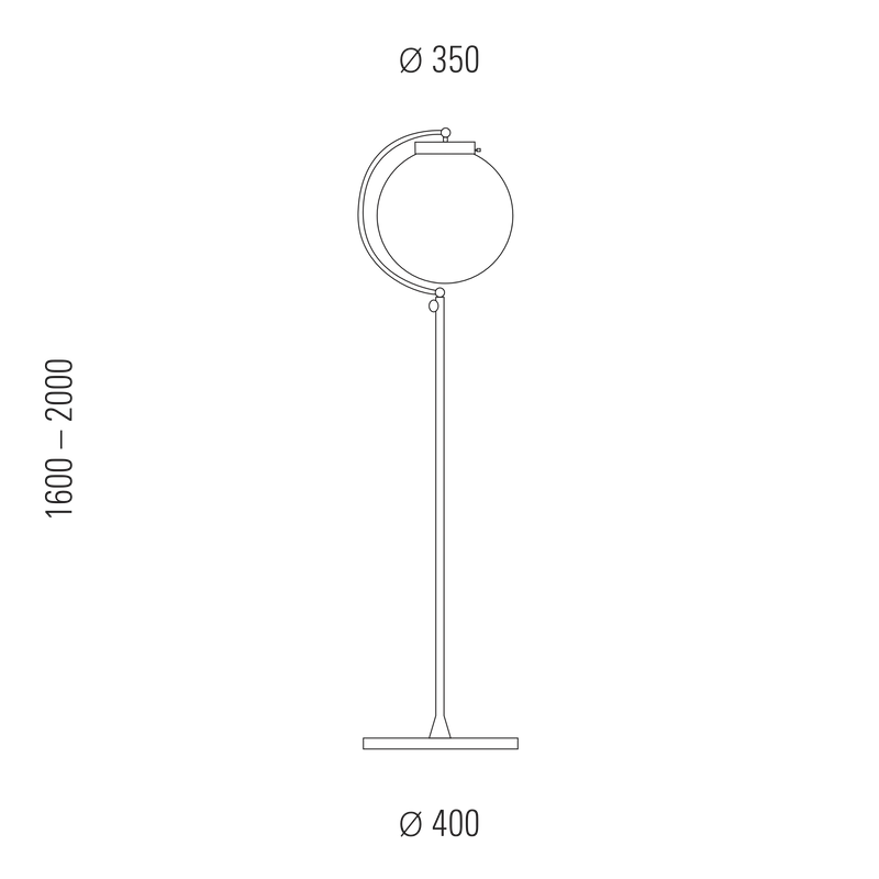 Tecnolumen - Bauhaus Stehleuchte DSL 23
