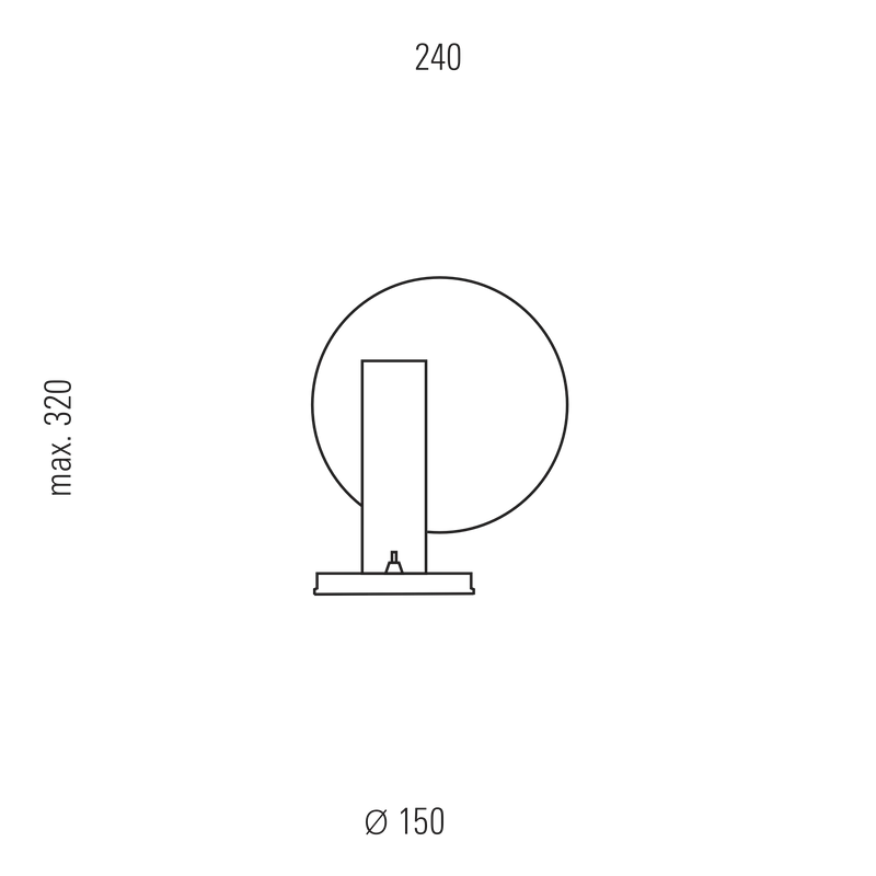 Tecnolumen - De Stijl Nachttischleuchte DS 36