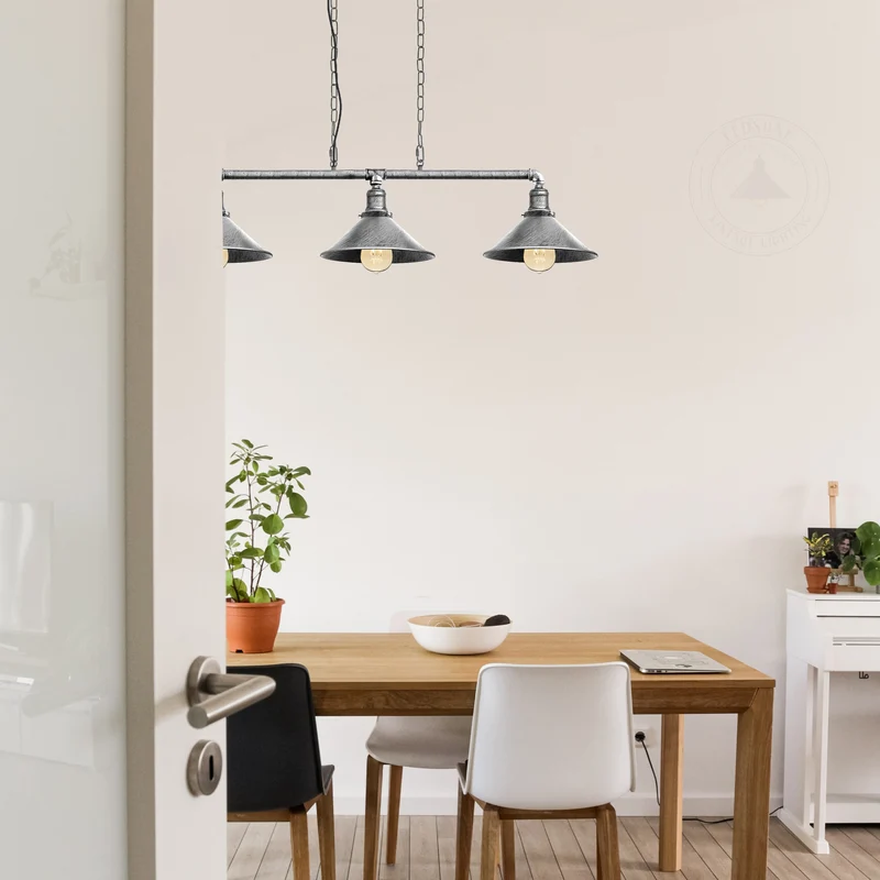 Moderne Cluster Pendelleuchte mit Verstellbarer Länge~2380