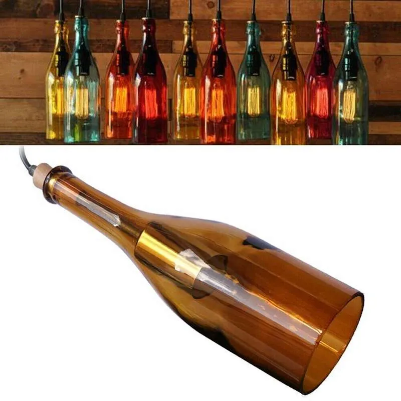 LEDSONE Weinflaschen Pendelleuchte Glas-Hängelampe ~2582