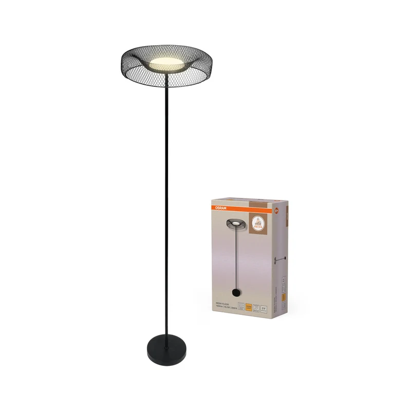 OSRAM DECOR Mesh Stehleuchte 18.5W Schwarz