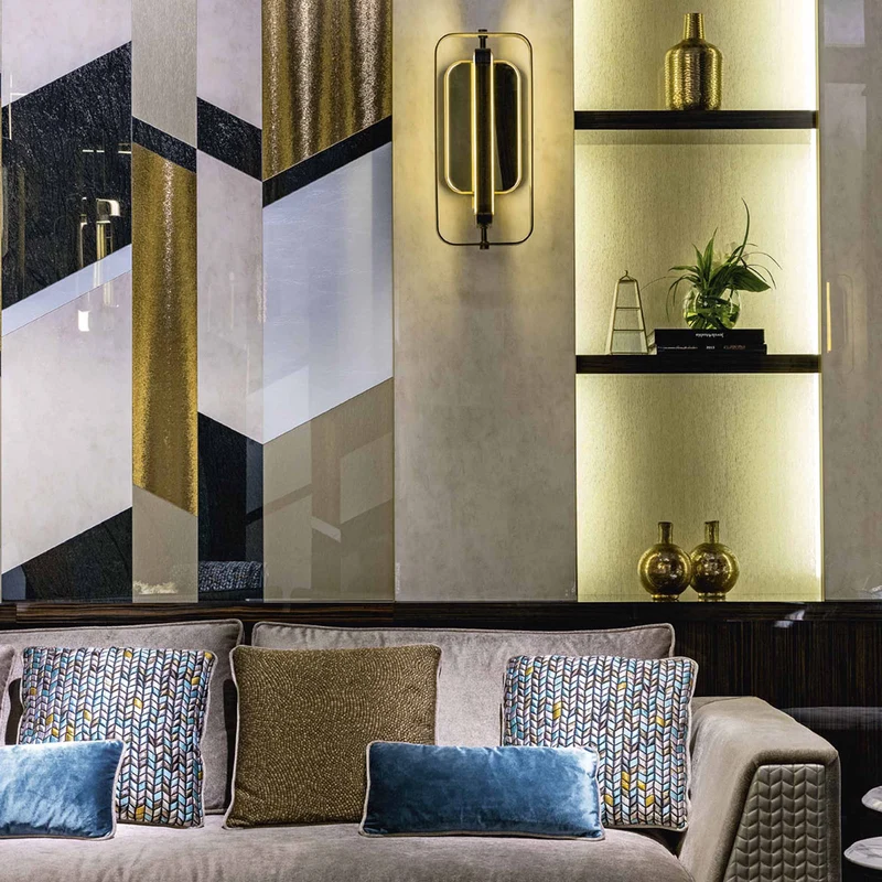 Brass Wall Sconce ODISSEY by Sicis