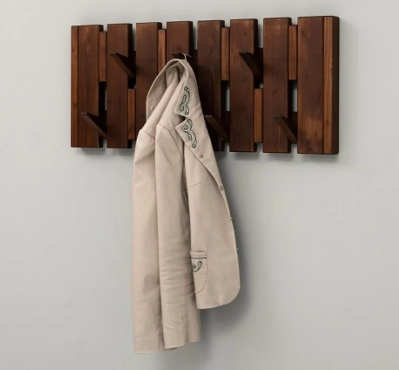 Casa Padrino Garderobe im Landhausstil, 78 x 4 x 34 cm