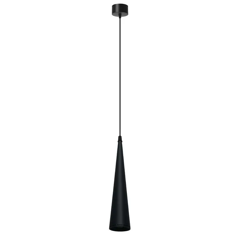 LED dimmbare konische Pendelleuchte GU10 Aluminium ~ 2620
