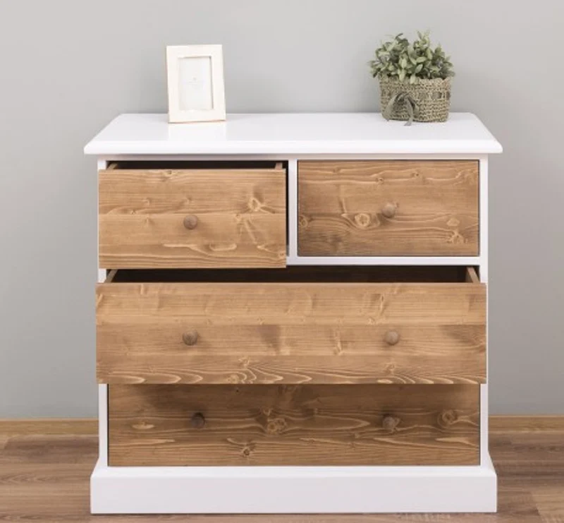 Casa Padrino Kommode im Landhausstil, 100 x 50 x 90 cm
