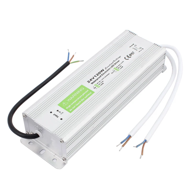 LED Netzteil Wasserdicht 24V DC 120W 5A IP67~2421