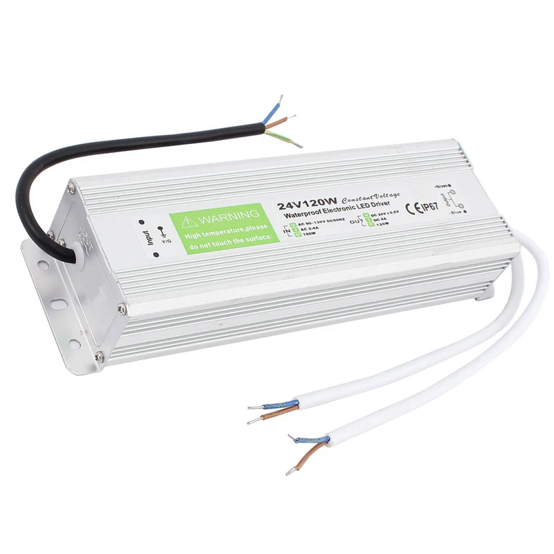 LED Netzteil Wasserdicht 24V DC 120W 5A IP67~2421