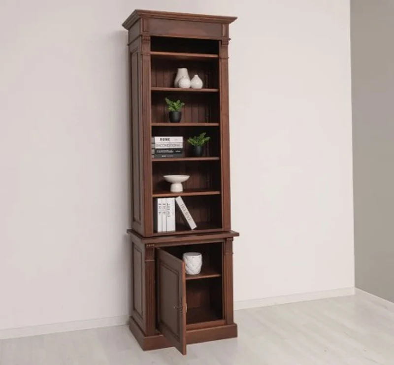 Casa Padrino Bücherregal im Landhausstil, 77 x 48 x 237 cm