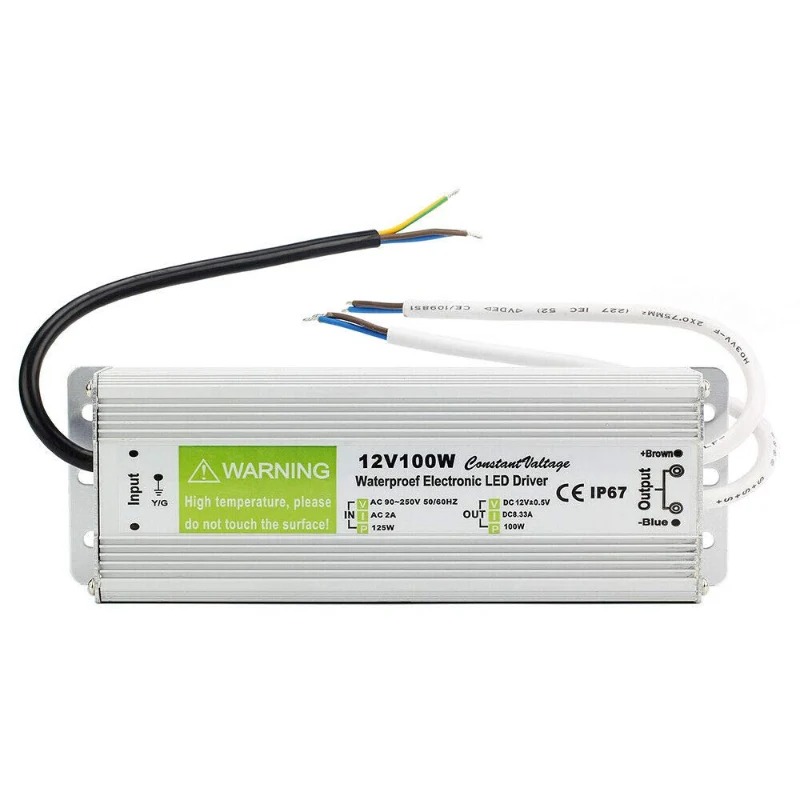 24V LED Netzteil 100W – IP67 Wasserdicht für Außen ~2416