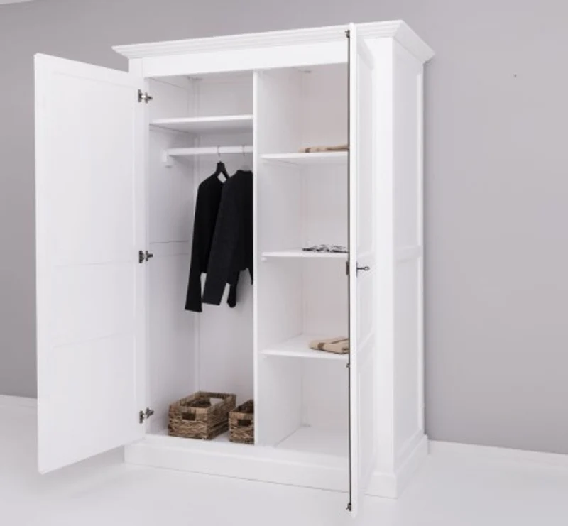 Casa Padrino Schrank im Landhausstil mit 2 Türen, 149 x 67 x 210 cm
