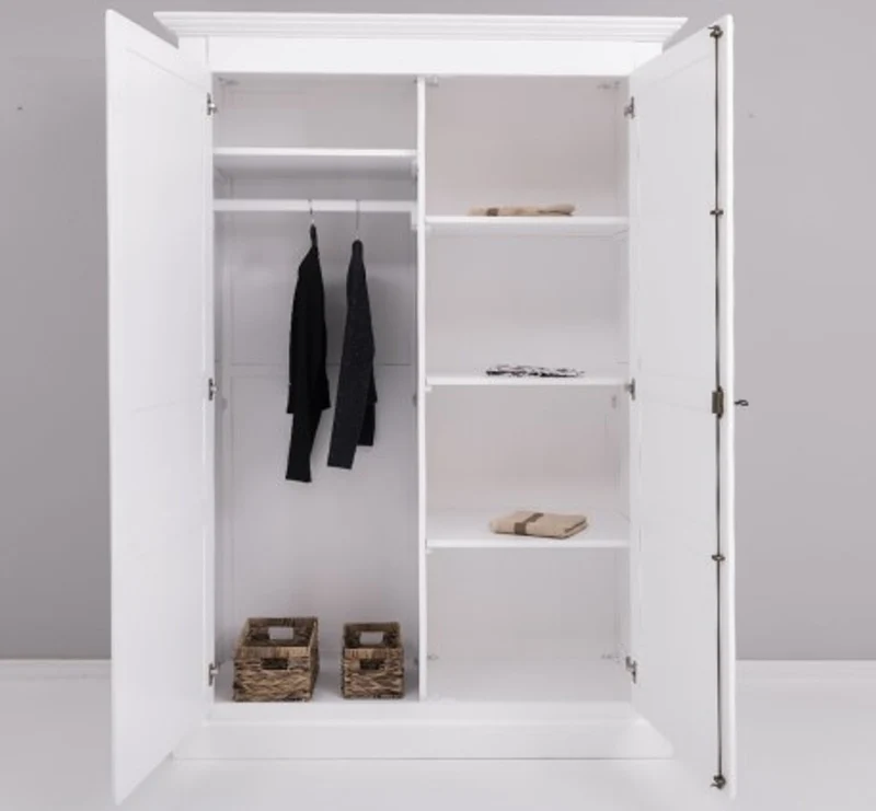 Casa Padrino Schrank im Landhausstil mit 2 Türen, 149 x 67 x 210 cm