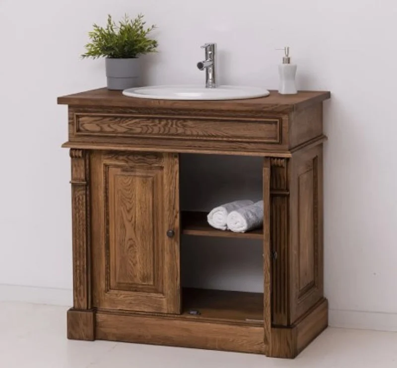 Casa Padrino Waschtisch im Landhausstil, 90 x 51 x 91 cm
