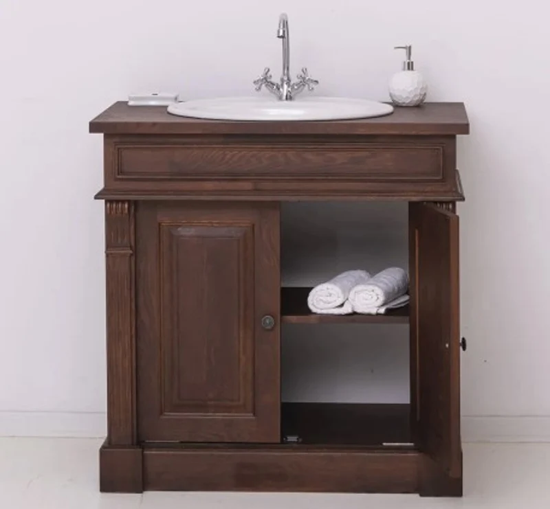 Casa Padrino Waschtisch im Landhausstil, 90 x 51 x 91 cm