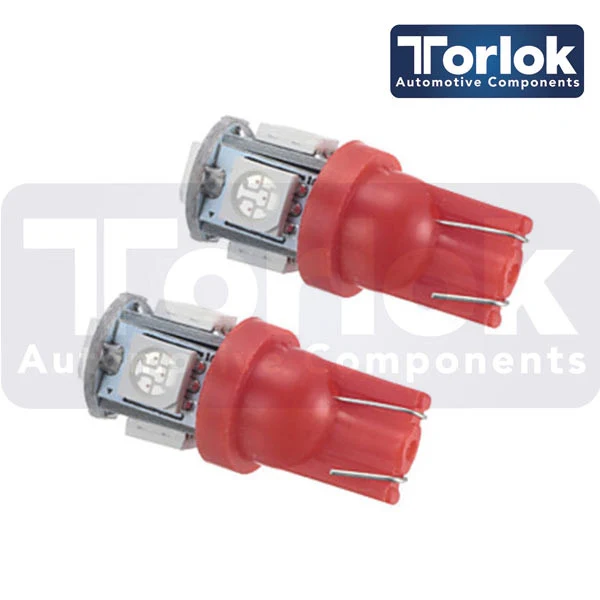 Torlok Premium 24 V T10 LED-Standlichtbirnen für LKW / 10er-Pack